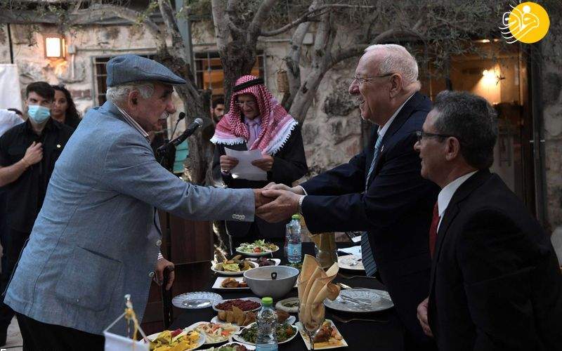افطاری سفیر امارات با رئیس جمهور اسرائیل