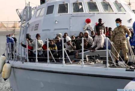 گاردساحلی لیبی ۹۹ مهاجر غیرقانونی را نجات داد