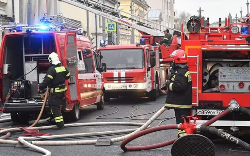 آتش سوزی در هتلی در مسکو 3 کشته داد
