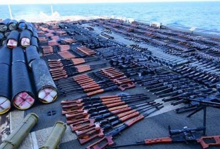 کشتی توقیف‌شده حامل اسلحه از ایران بود
