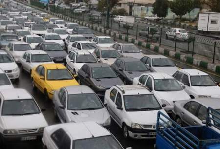 ترافیک‌سنگین درتمامی‌محورهای‌بزرگراهی تهران