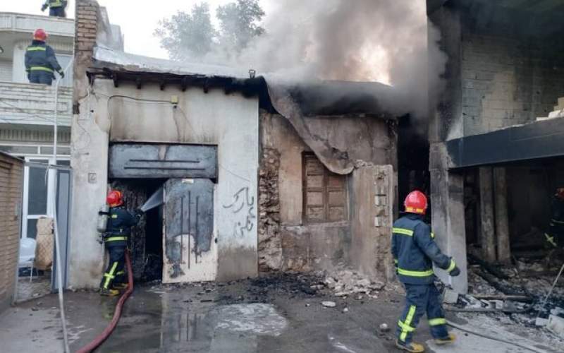 جزئیات یک حادثه آتش‌سوزی در شیراز