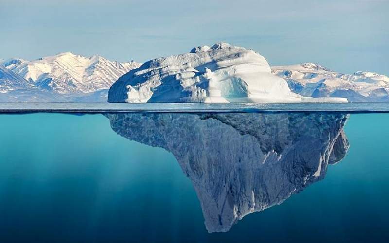بزرگترین کوه یخ  از قطب جنوب جدا شد