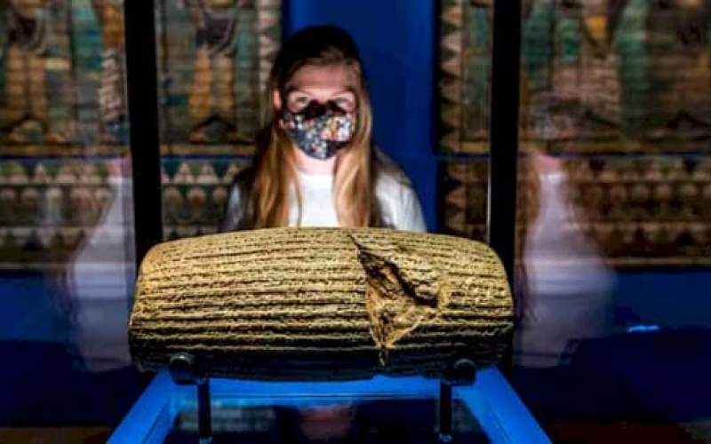 نمایشگاه آثار باستانی ایران در در موزه ویکتوریا