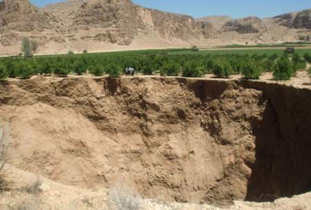 فرونشست زمین در ایران ۱۴۰ برابر حد بحران