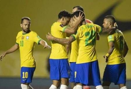 مقدماتی جام جهانی؛ نیمار برزیل را صدرنشین کرد