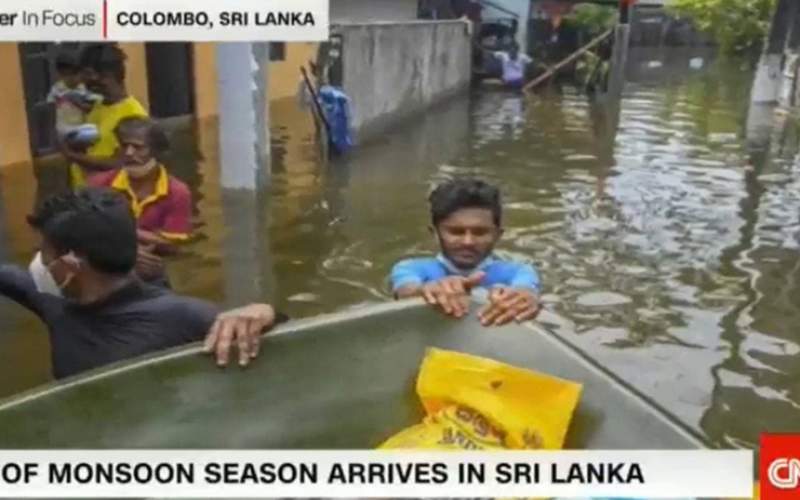 ۱۷ کشته براثر سیل و رانش زمین در سریلانکا