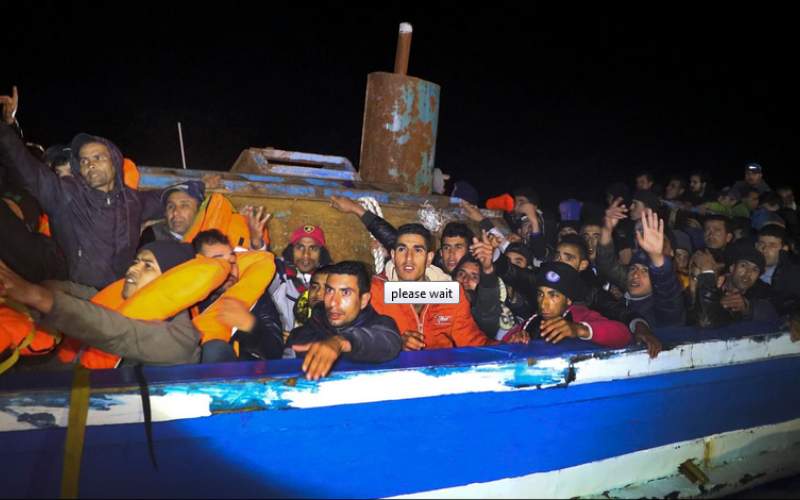 غرق شدن  ۴۳ پناهجو  در آب‌های تونس