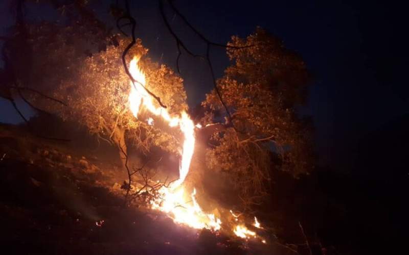 چالش‌خاموش کردن آتش در ارتفاعات گچساران