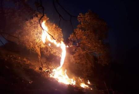چالش‌خاموش کردن آتش در ارتفاعات گچساران