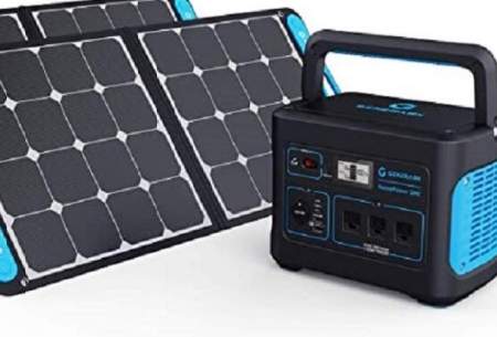 ژنراتور خورشیدی قابل حمل برای تولید برق