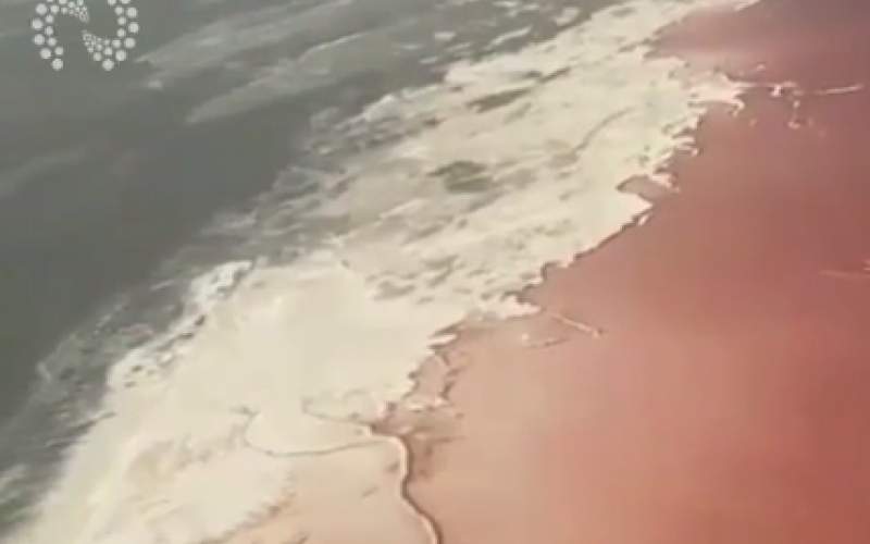 تصاویر هوایی از حال ناخوش دریاچه ارومیه