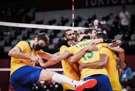 سامورایی‌ها مقابل والیبال برزیل زانو زدند