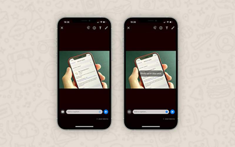 قابلیت «View Once» در واتس‌اپ بروزرسانی شد