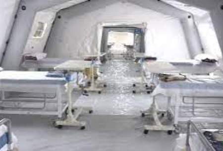 بیمارستان صحرایی در بندرعباس برپا شد