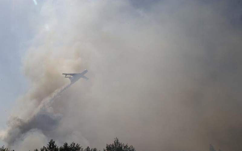 سقوط هواپیمای آب‌پاش روسیه در ترکیه