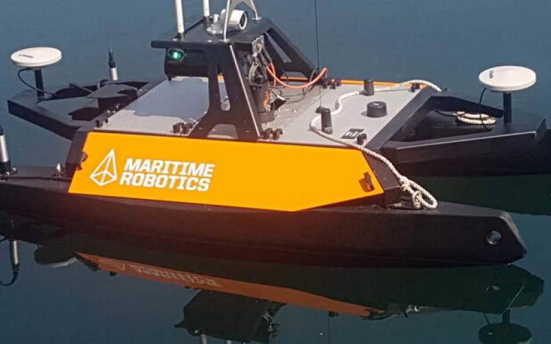 قایق رباتیک از بستر دریا نقشه برداری می کند