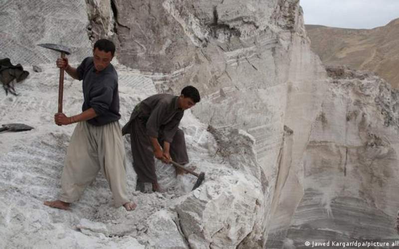 منابع هزارمیلیارد دلاری افغانستان در دست طالبان