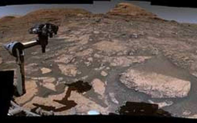 سنگ‌های مریخ از نگاه کاوشگر کنجکاوی