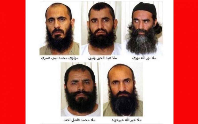 بسیاری از سرکرده های گروه تروریستی طالبان تا چند سال پیش در زندان گوانتانامو بازداشت بودند!