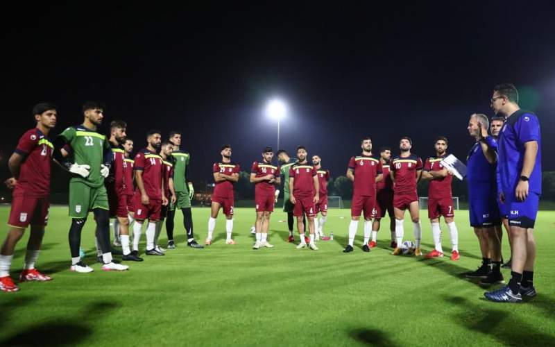 تمرین تیم ملی در قطر بدون اسکوچیچ (عکس)