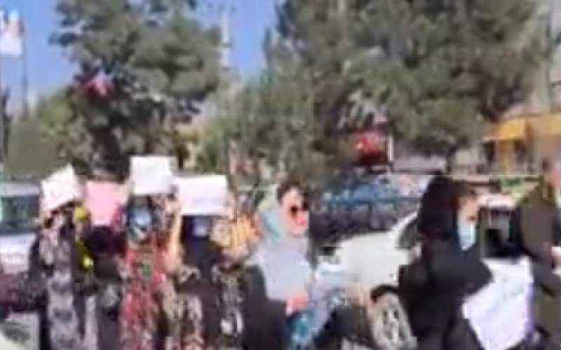 ادامه تظاهرات در کابل /فیلم