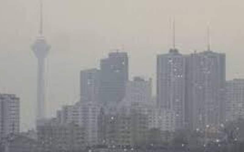 افزایش غلظت آلاینده‌ها در هوای پایتخت