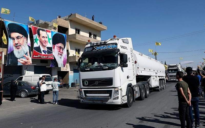 ورود تانکرهای سوخت ایران از سوریه به لبنان
