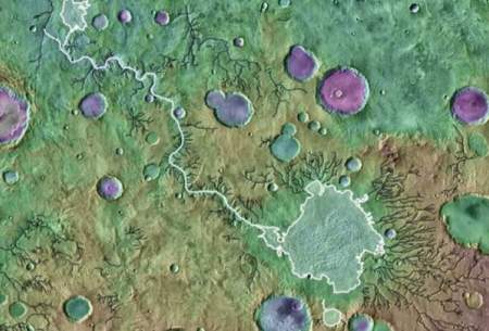 قش سیل‌های عظیم در شکل گرفتن سطح مریخ