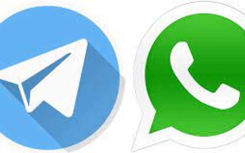 کنایه سنگین تلگرام به واتس‌اپ /عکس