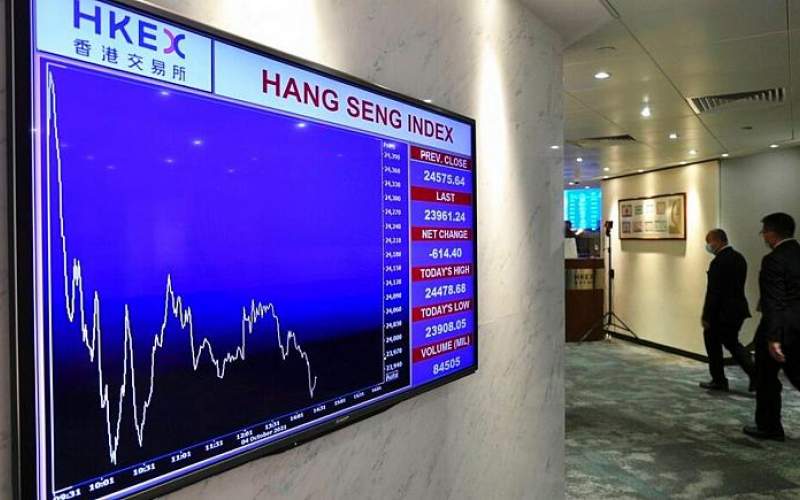 توقف معاملات سهام غول بدهکار چینی