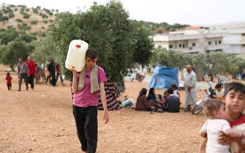 کمبود آب  برای ۵ میلیون نفر در سوریه
