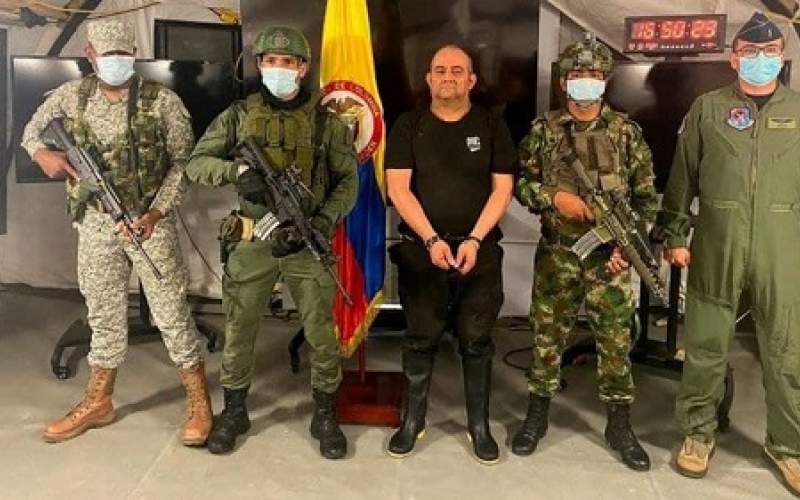 بزرگ‌ترین رهبر مواد مخدر کلمبیا بازداشت شد