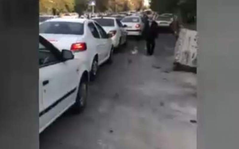 وضعیت پمپ‌بنزین خیابان خرمشهر در تهران