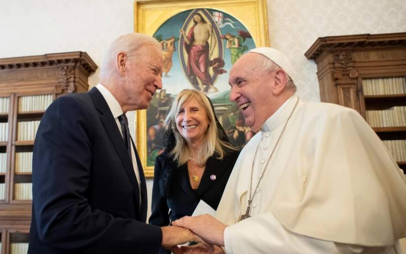 جزییات دیدار و اظهارات جو بایدن با پاپ