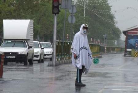 افزایش ۱۰ درصدی ترافیک تهران با بارش باران