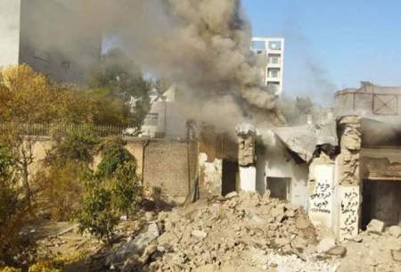 آتش‌سوزی در خانه تاریخی مشکاتیان