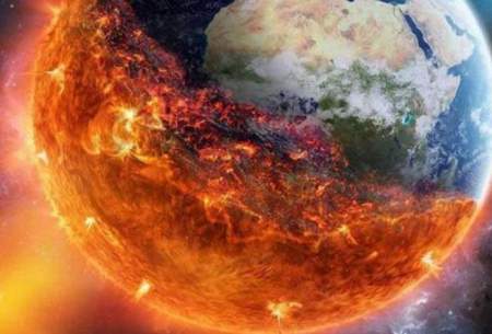 نزدیک شدن یک شراره خورشیدی به زمین