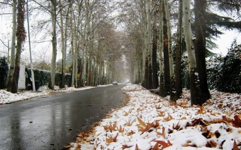 برف و باران ۵ روزه در ۱۴ استان کشور