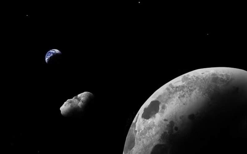 سیارک مرموز اطراف زمین تکه ای از ماه است