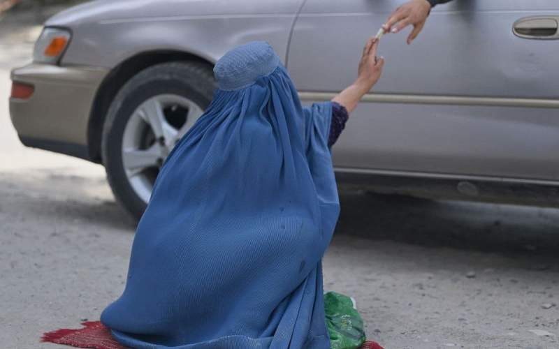 زنان افغان در معرض فقر و گرسنگی