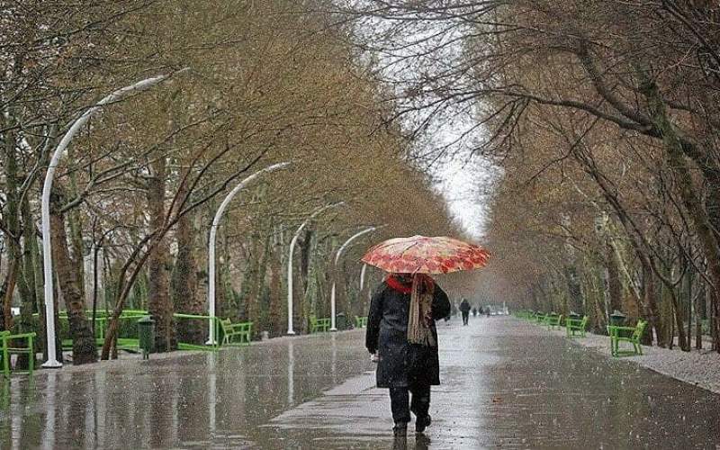 بارش باران و کاهش دما در شمال کشور