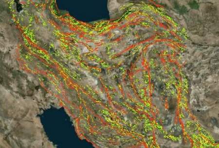 پایش گسل‌ها بر مبنای ایستگاه‌های GPS