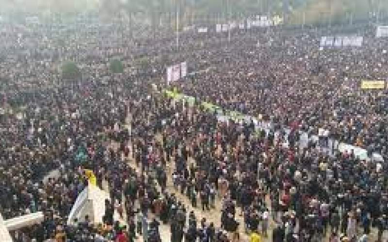 تصویری از تجمع مردم اصفهان که پربازدید شد