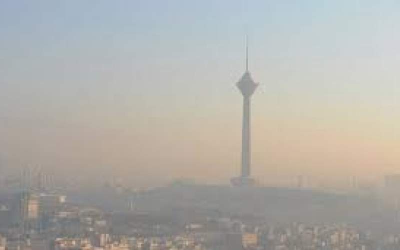 تشدید آلودگی هوای تهران در یک روز بارانی