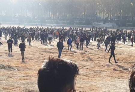 گزارشی از اعتراضات و تنش‌های امروز اصفهان