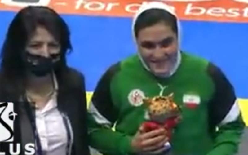 دختر ایرانی بهترین باریکن زمین شد