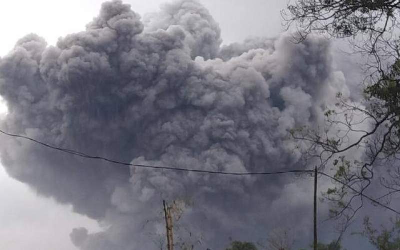 افزایش تلفات فوران آتشفشان در اندونزی