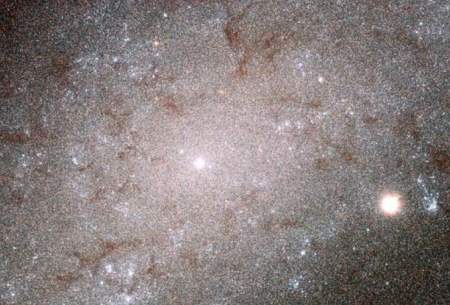 شکوه یک کهکشان مارپیچی از نگاه هابل