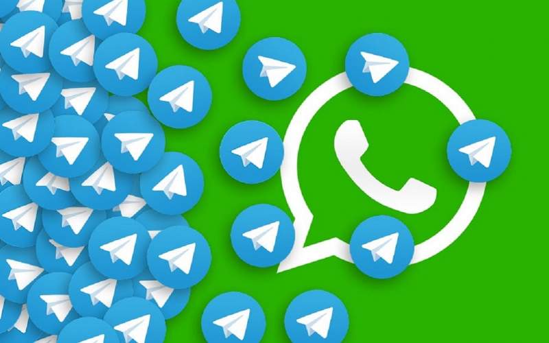 تلگرام واتساپ را به چالش می‎‌کشد